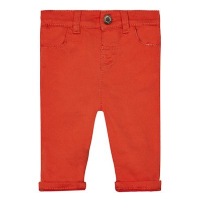 Baby boys' orange trousers